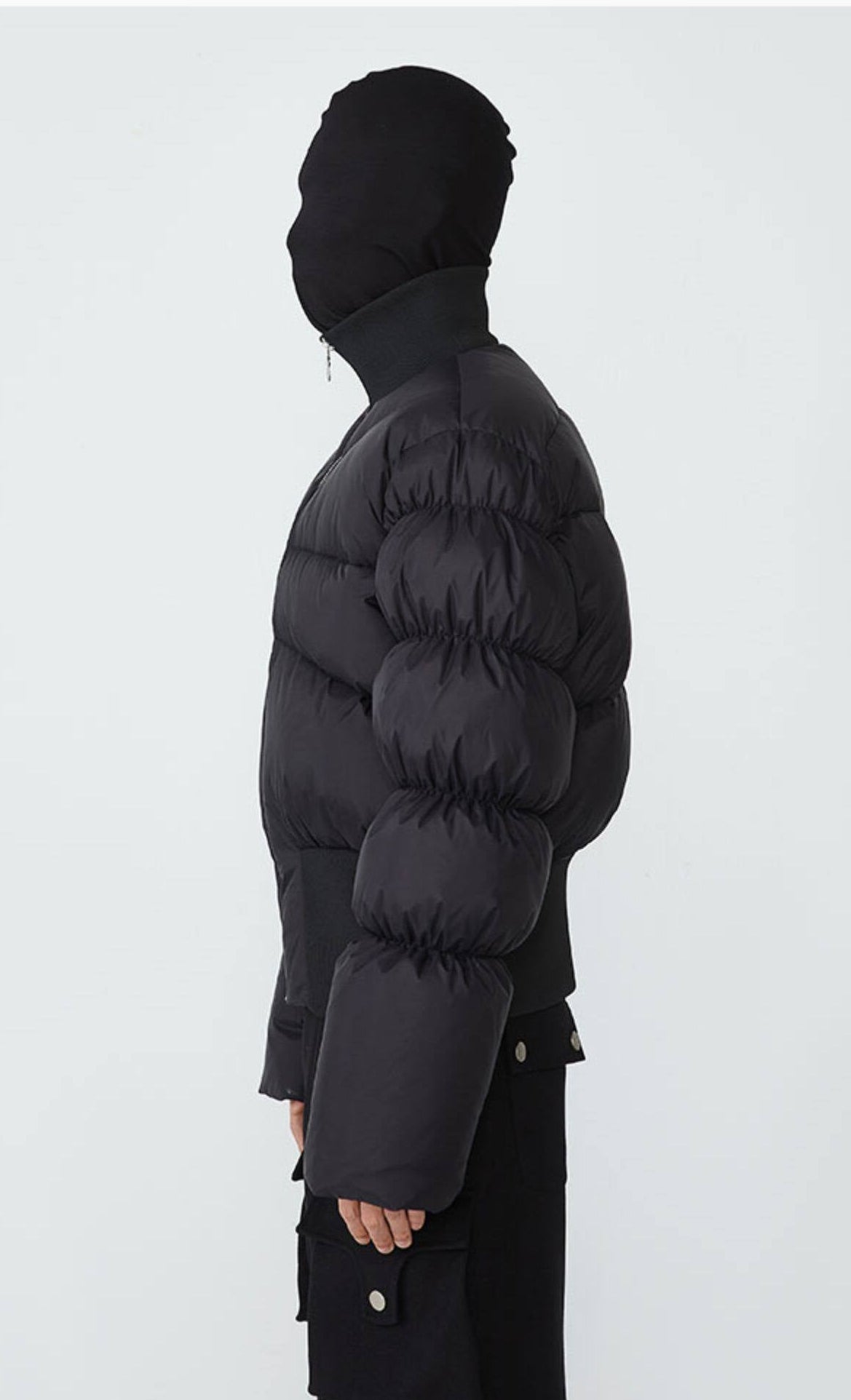 FRKM SCD  90 White Duck Down Thickened Slim Fit Unisex Cropped Jacket- SASHA.
