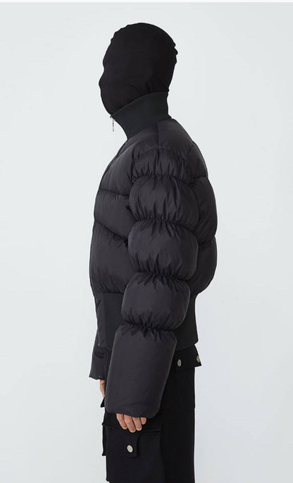 FRKM SCD  90 White Duck Down Thickened Slim Fit Unisex Cropped Jacket- SASHA.