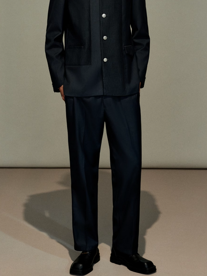 OWNLIFE Wave Tunic Straight Pants - TOM.