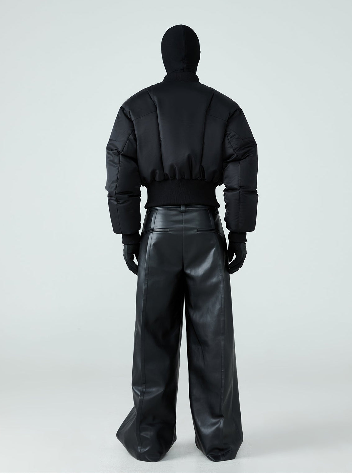 FRKM SCD Waist Cropped Duck Down Thickened Unisex Jacket- ORANGE.
