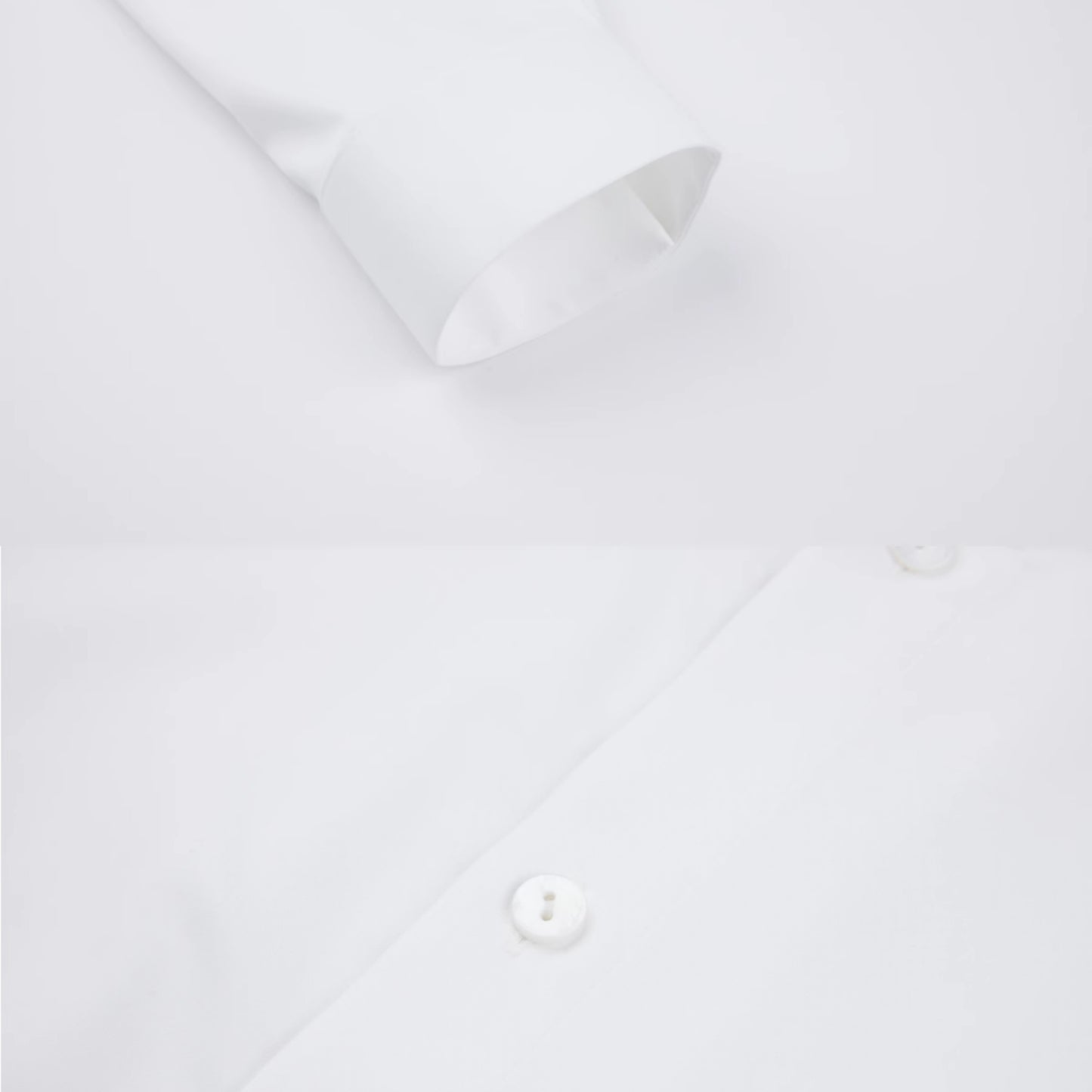 OWNLIFE Stand-up Collar Bamboo Fiber Shell Buckle Shirt - AURA.