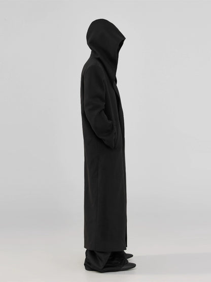 FRKM SCD Medium length Assassin's Creed cape Crusader tweed coat- ACKMAN.