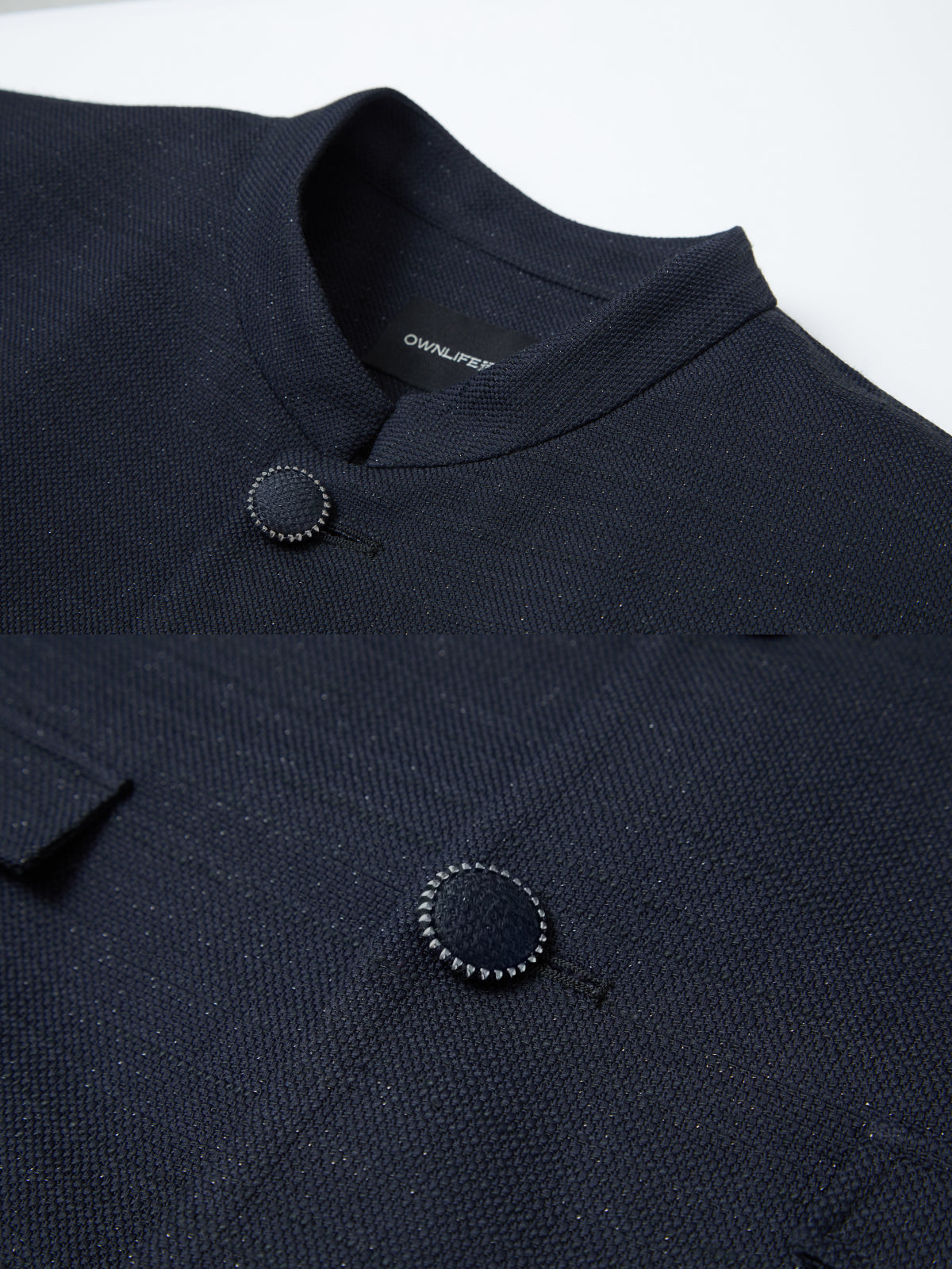 OWNLIFE cotton padded jacket with mulberry silk cotton liner - SILAS.