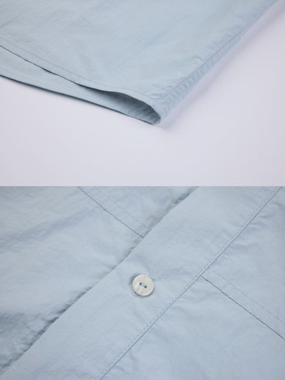 OWNLIFE short-sleeved shirt sky blue versatile - RICHARD.