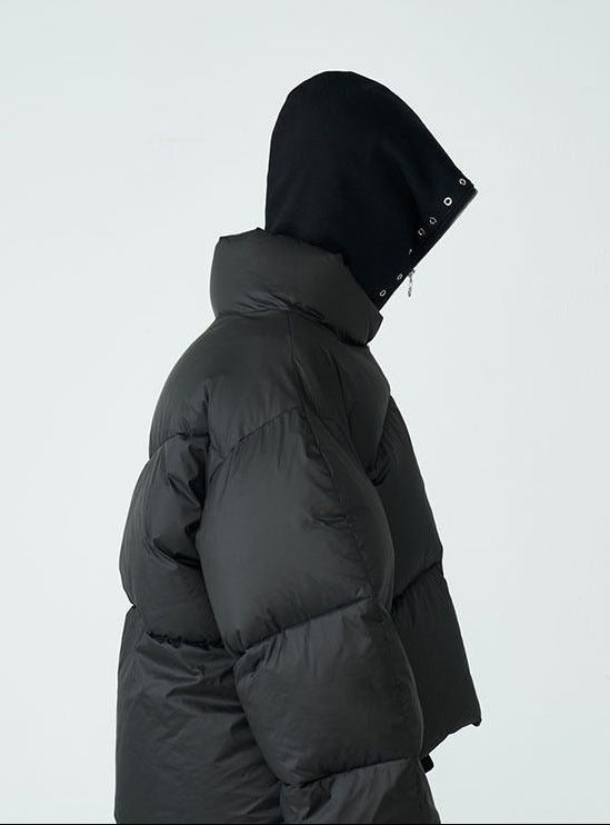 FRKM SCD FW 90 White Duck Down Heavy Loose Thick Unisex Jacket - JANIS.