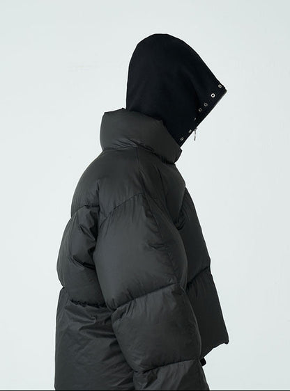 FRKM SCD FW 90 White Duck Down Heavy Loose Thick Unisex Jacket - JANIS.