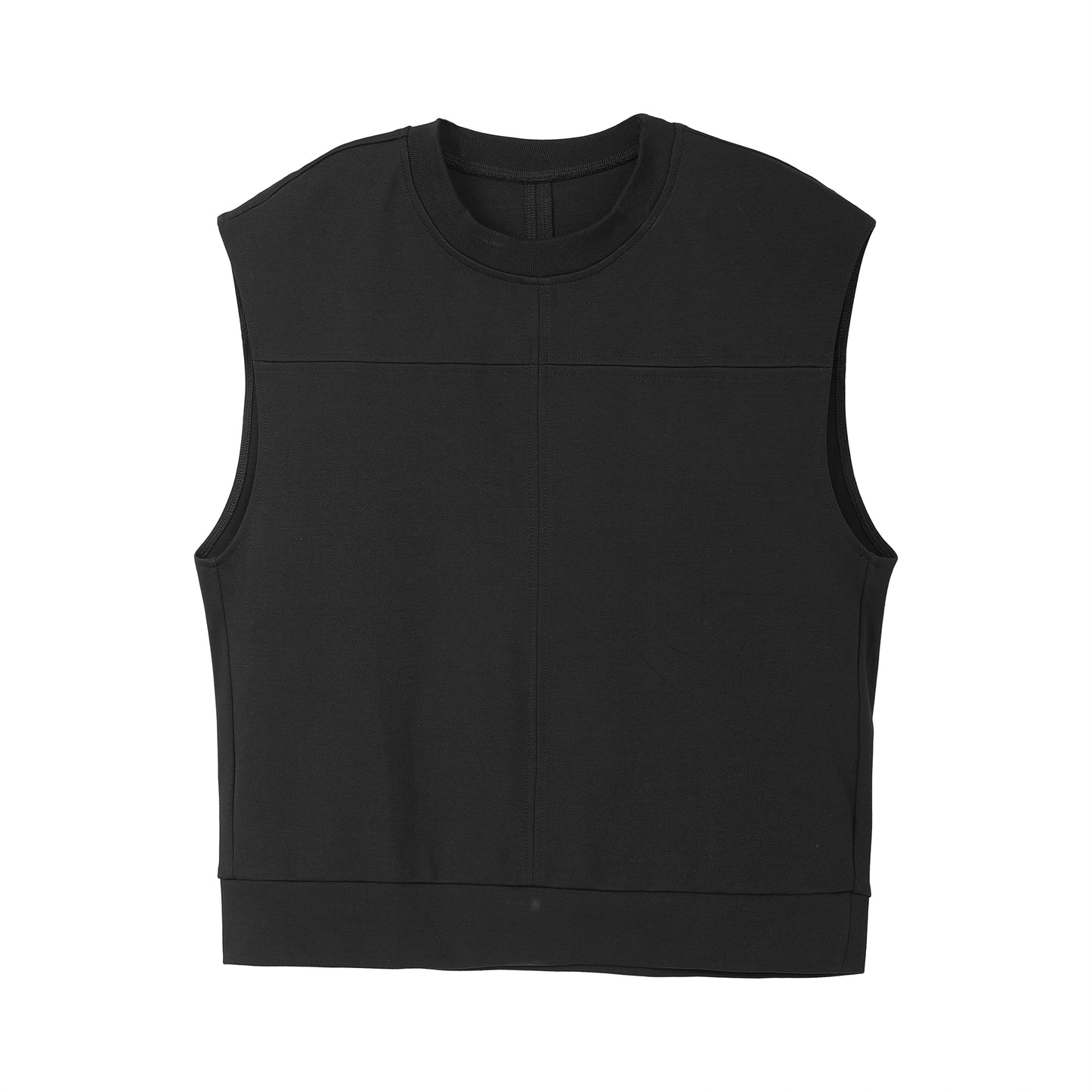 FRKM SCD Inverted Triangle Cropped Loose Sleeveless Vest - YARA.