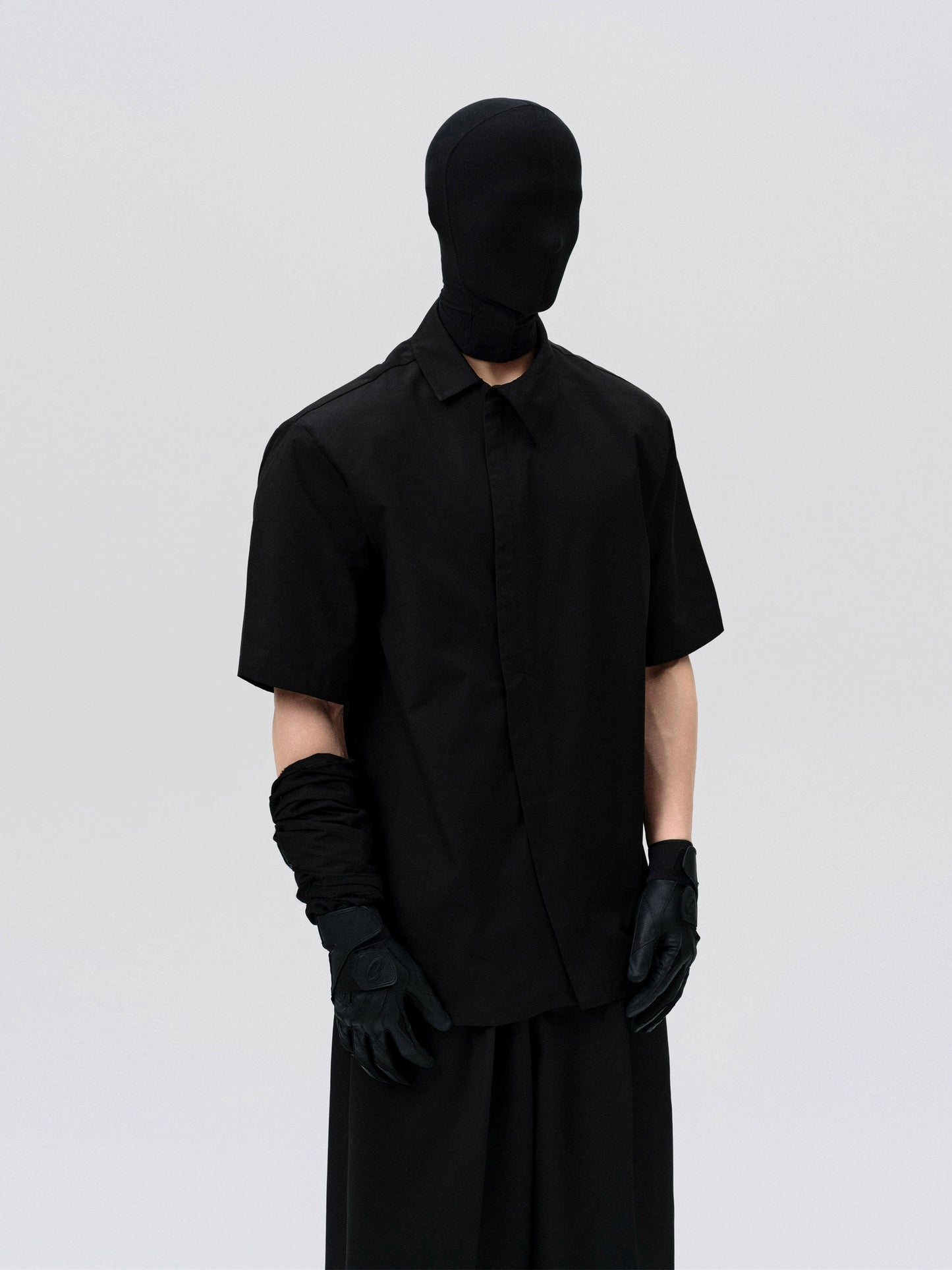 FRKM SCD Slanted Collar Detachable Shoulder Padded Top - OPHELIA.
