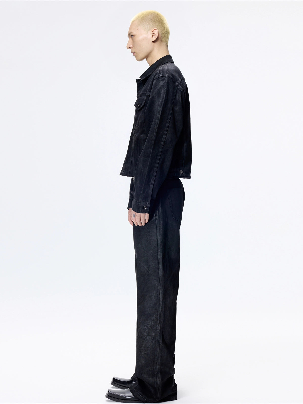 FRKM SCD Jeans Hand-brushed Wax Straight Bootcut Casual Pants - JOCELYN.