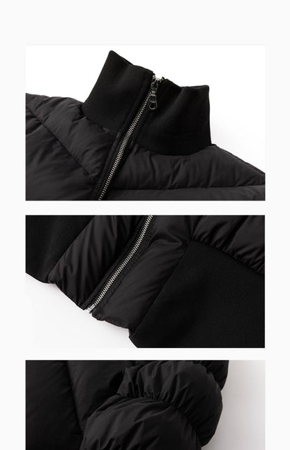 FRKM SCD  90 White Duck Down Thickened Slim Fit Unisex Cropped Jacket- SASHA.