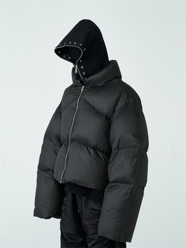 FRKM SCD FW 90 White Duck Down Heavy Loose Thick Unisex Jacket - JANIS.