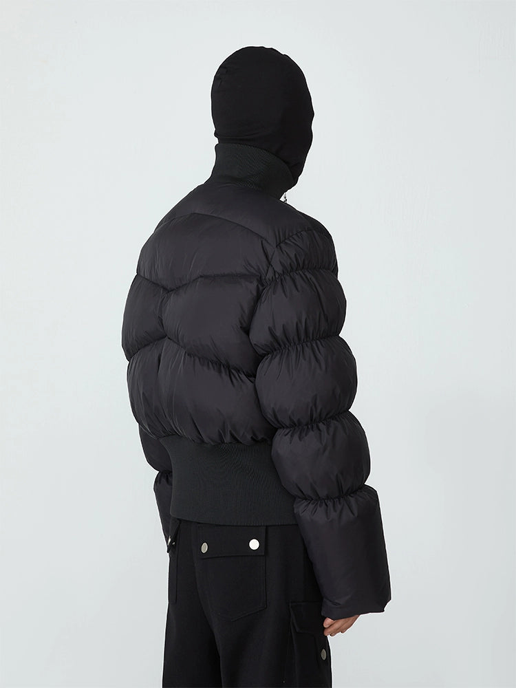 FRKM SCD  90 White Duck Down Thickened Slim Fit Unisex Cropped Jacket- SASHA.