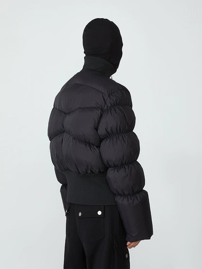 FRKM SCD  90 White Duck Down Thickened Slim Fit Unisex Cropped Jacket- SASHA.