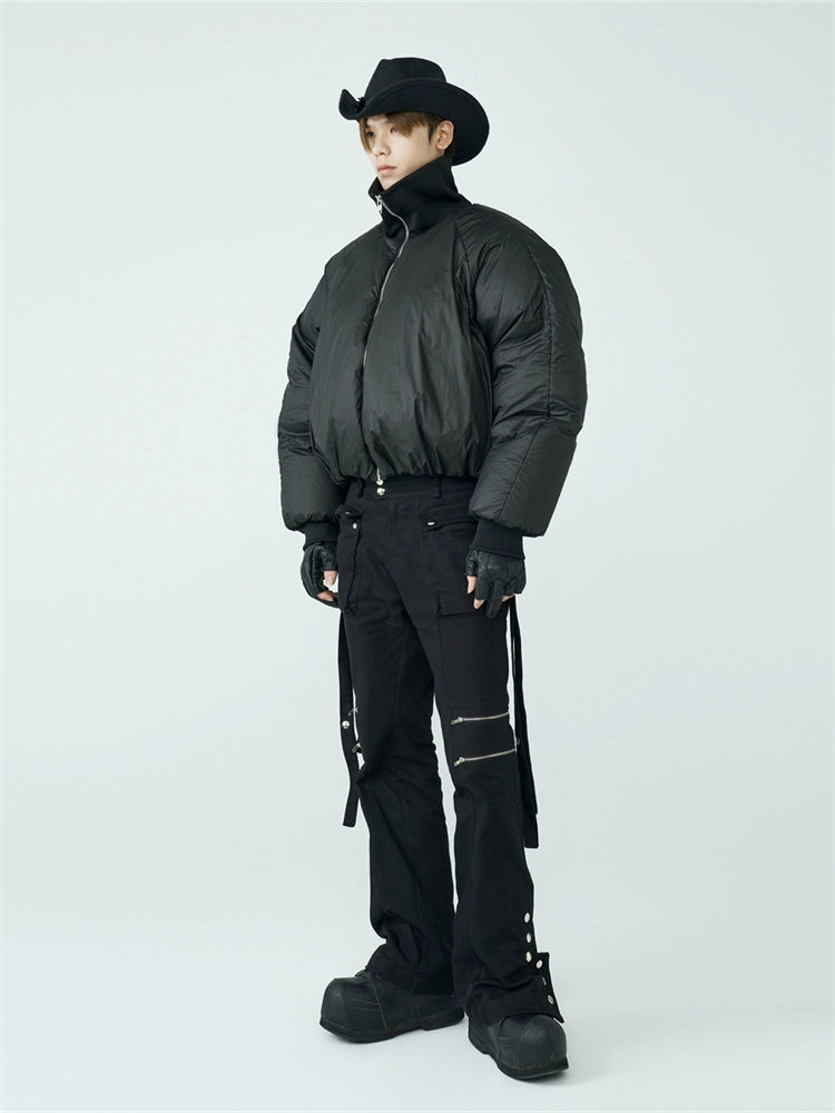Frkm Scd Fw 90 White Duck Down Thickened Stand Collar Unisex Jacket - KORY.