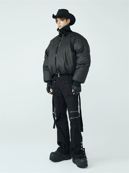 Frkm Scd Fw 90 White Duck Down Thickened Stand Collar Unisex Jacket - KORY.