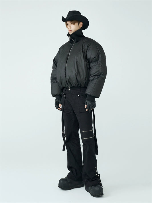 Frkm Scd Fw 90 White Duck Down Thickened Stand Collar Unisex Jacket - KORY.