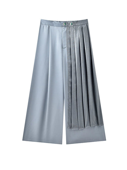 JIECHI horse-faced culottes loose casual trousers- TRISTAN.