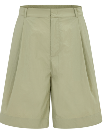 OWNLIFE stand-up collar shirt and shorts set - DECLAN.