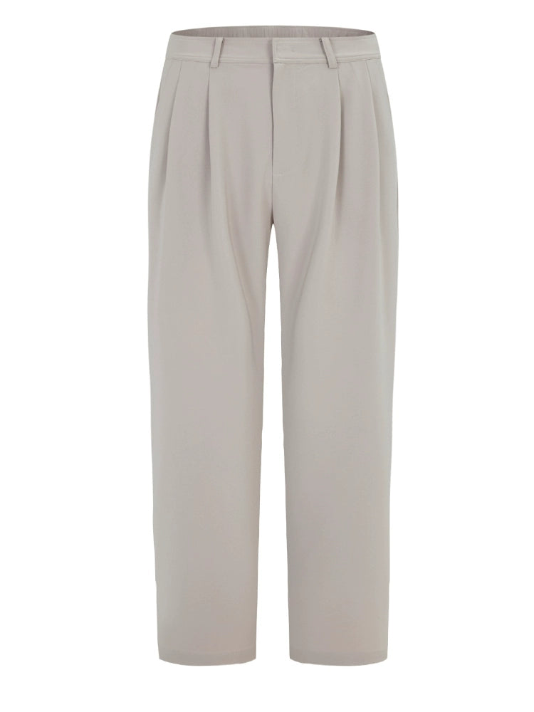 OWNLIFE anti-wrinkle slimming elastic waist pants - JULIUS.