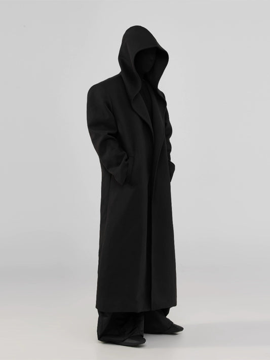 FRKM SCD Medium length Assassin's Creed cape Crusader tweed coat- ACKMAN.