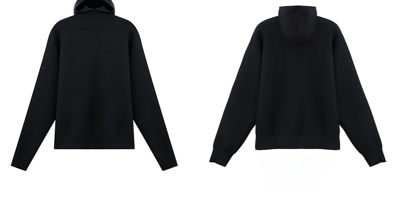 FRKM SCD Pullover Thickened warm loose knit sweater - HILLARY.