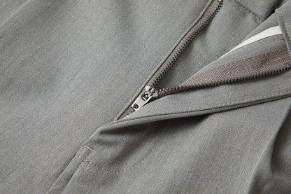 OWNLIFE elasticated waist slim straight pants - CHRISSY.