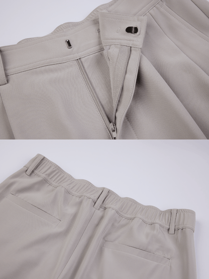 OWNLIFE anti-wrinkle slimming elastic waist pants - JULIUS.