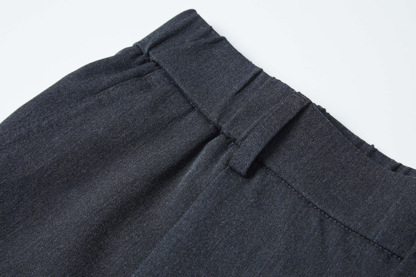 OWNLIFE elasticated waist slim straight pants - CHRISSY.