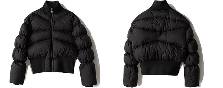 FRKM SCD  90 White Duck Down Thickened Slim Fit Unisex Cropped Jacket- SASHA.
