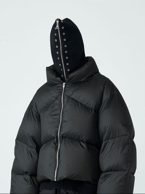 FRKM SCD FW 90 White Duck Down Heavy Loose Thick Unisex Jacket - JANIS.