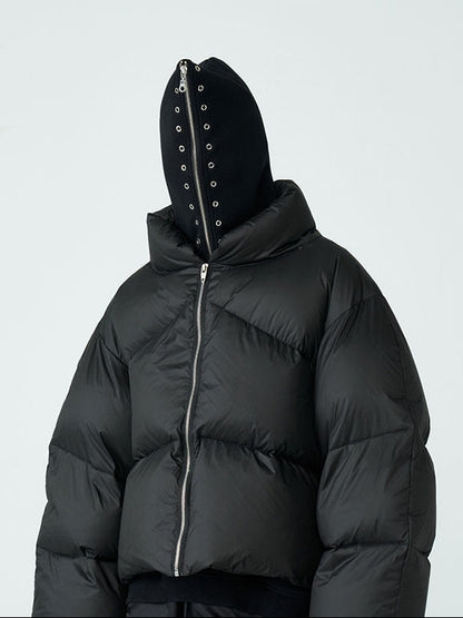 FRKM SCD FW 90 White Duck Down Heavy Loose Thick Unisex Jacket - JANIS.
