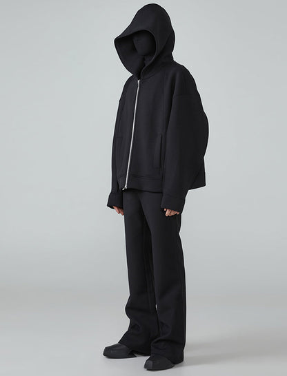 FRKM SCD 24SS Silhouette Hooded Sweatshirt Cardigan - WALT.