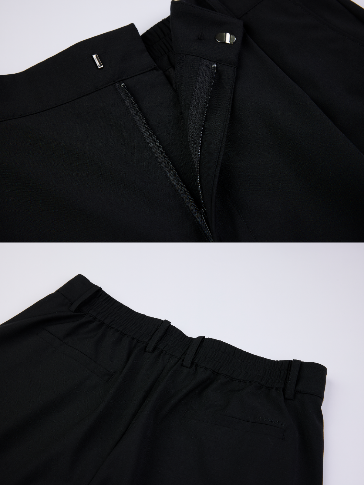 OWNLIFE Cool Wool Slimming Cropped Shorts - RICH.