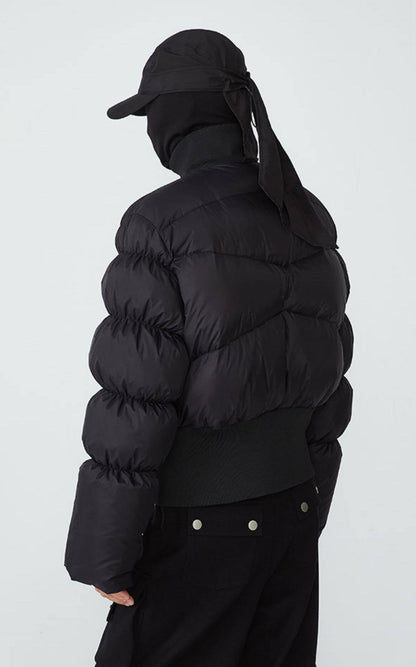 FRKM SCD  90 White Duck Down Thickened Slim Fit Unisex Cropped Jacket- SASHA.