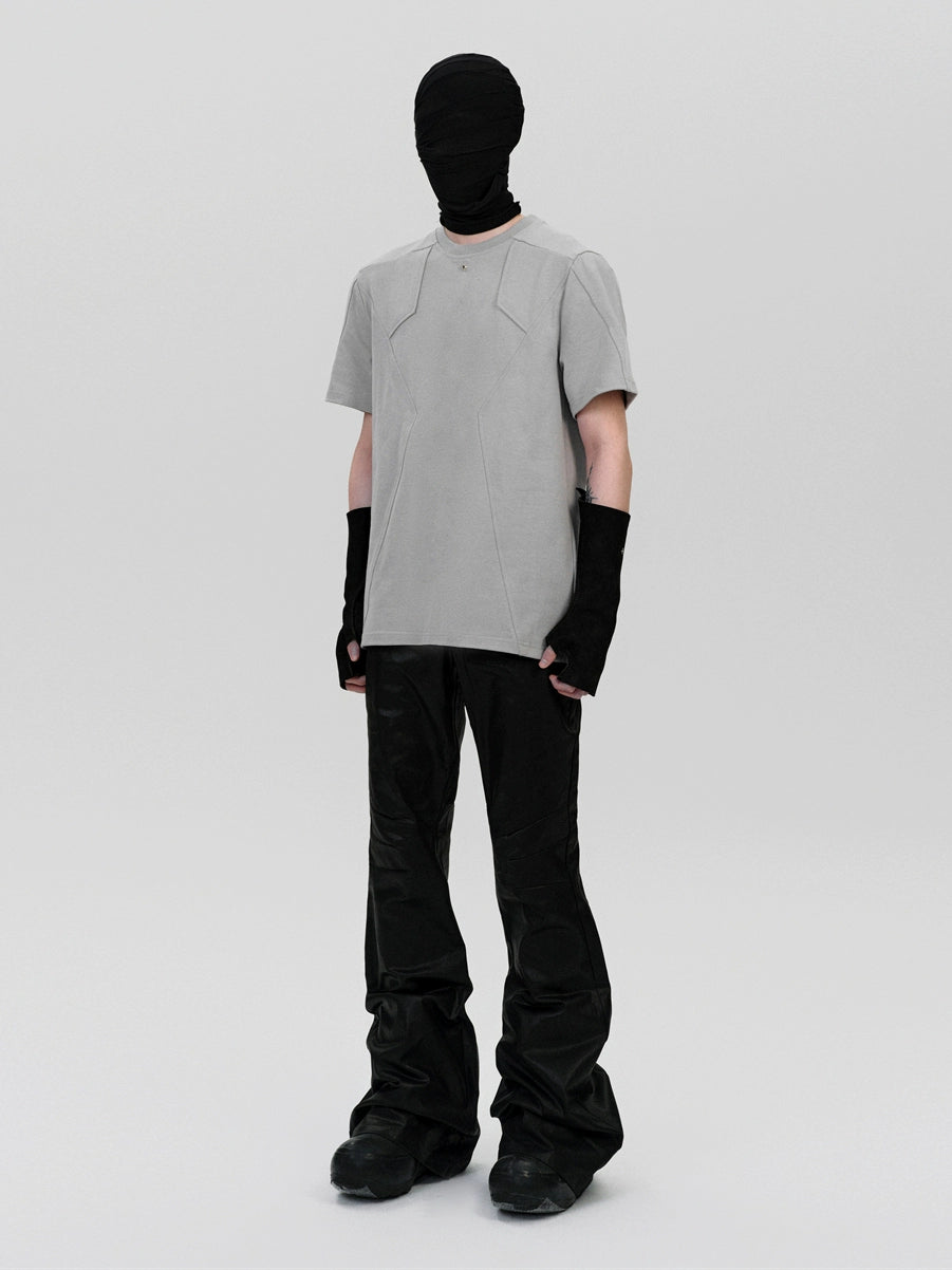 FRKM SCD Deconstructed Handmade Wax Coated Men's Pants - HANSEL.