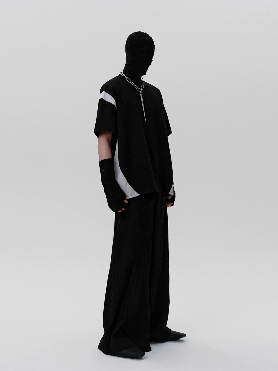 FRKM SCD Contrast Stitching Short Sleeve T-Shirt - GREGOR.