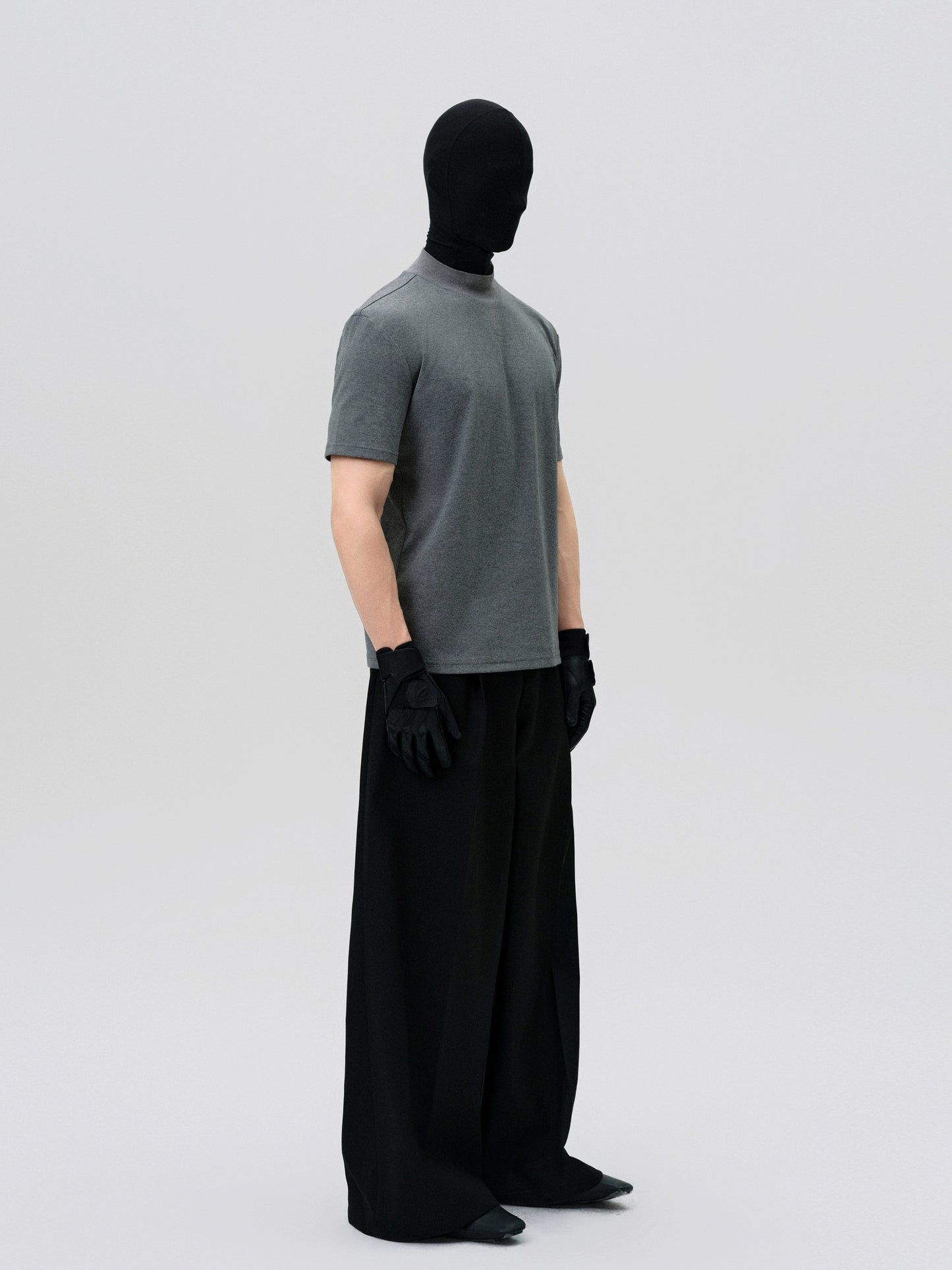 FRKM SCD Solona Fishbone Wide Shoulder Short Sleeve T-Shirt - NATHAN.