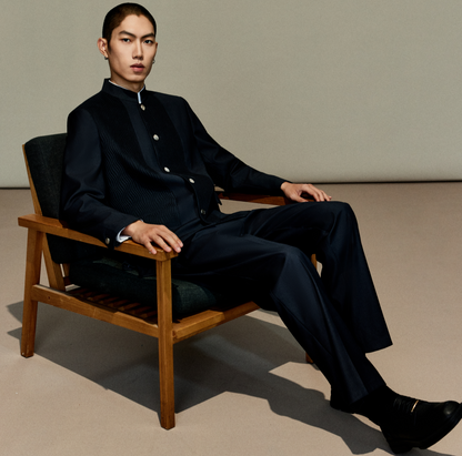 OWNLIFE Wave Tunic Straight Pants - TOM.