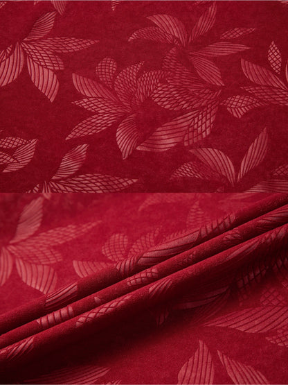 OWNLIFE red classic unisex long gown - KEN.