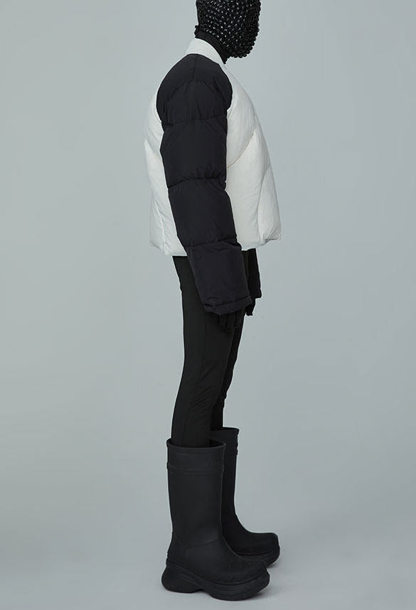 FRKM SCD FW Pioneer Unisex Cropped Patchwork Extra Thick Versatile Jacket- PORTER.