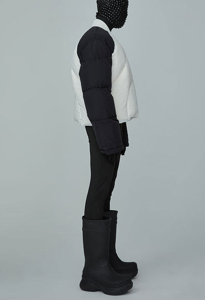 FRKM SCD FW Pioneer Unisex Cropped Patchwork Extra Thick Versatile Jacket- PORTER.