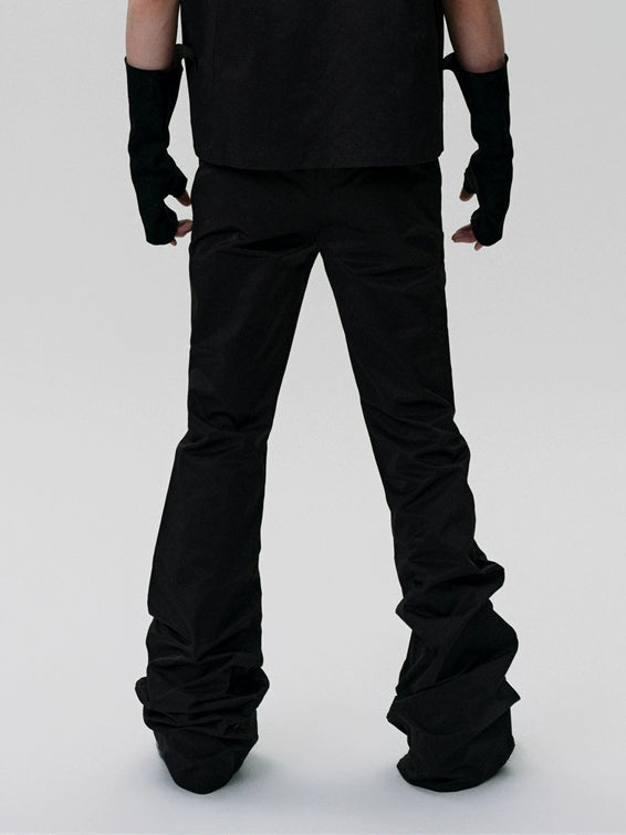 FRKM SCD x 2er0 Collaboration Bootcut Pleated Loose Casual Pants - KARINA.