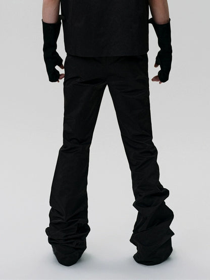 FRKM SCD x 2er0 Collaboration Bootcut Pleated Loose Casual Pants - KARINA.