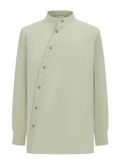 OWNLIFE stand-up collar shirt and shorts set - DECLAN.