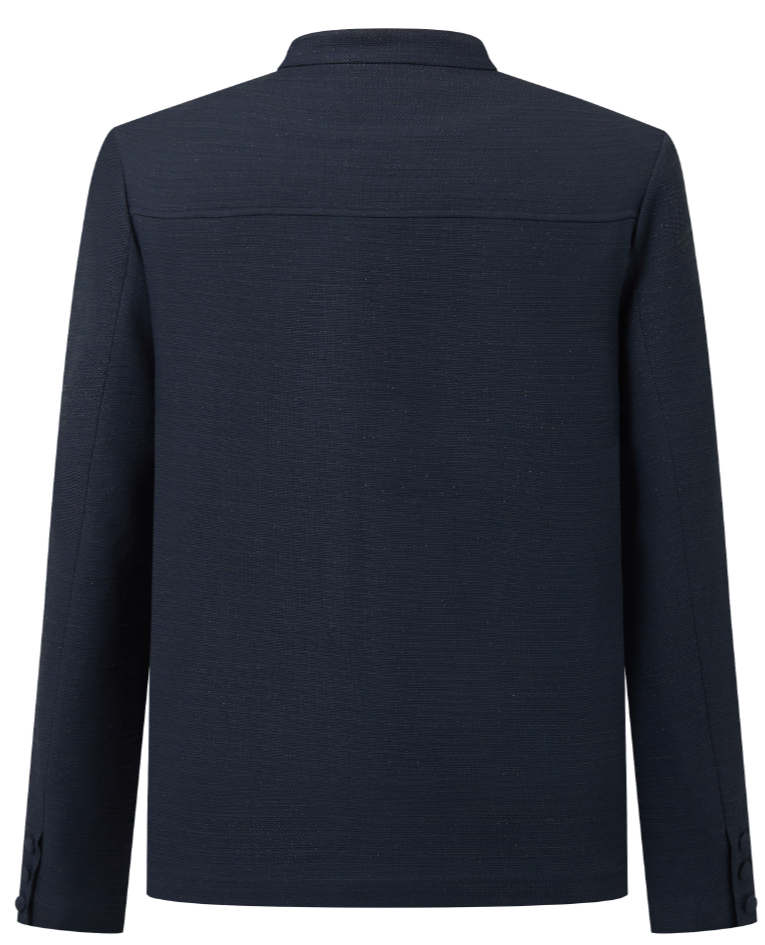 OWNLIFE cotton padded jacket with mulberry silk cotton liner - SILAS.