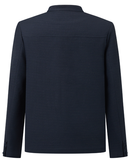 OWNLIFE cotton padded jacket with mulberry silk cotton liner - SILAS.