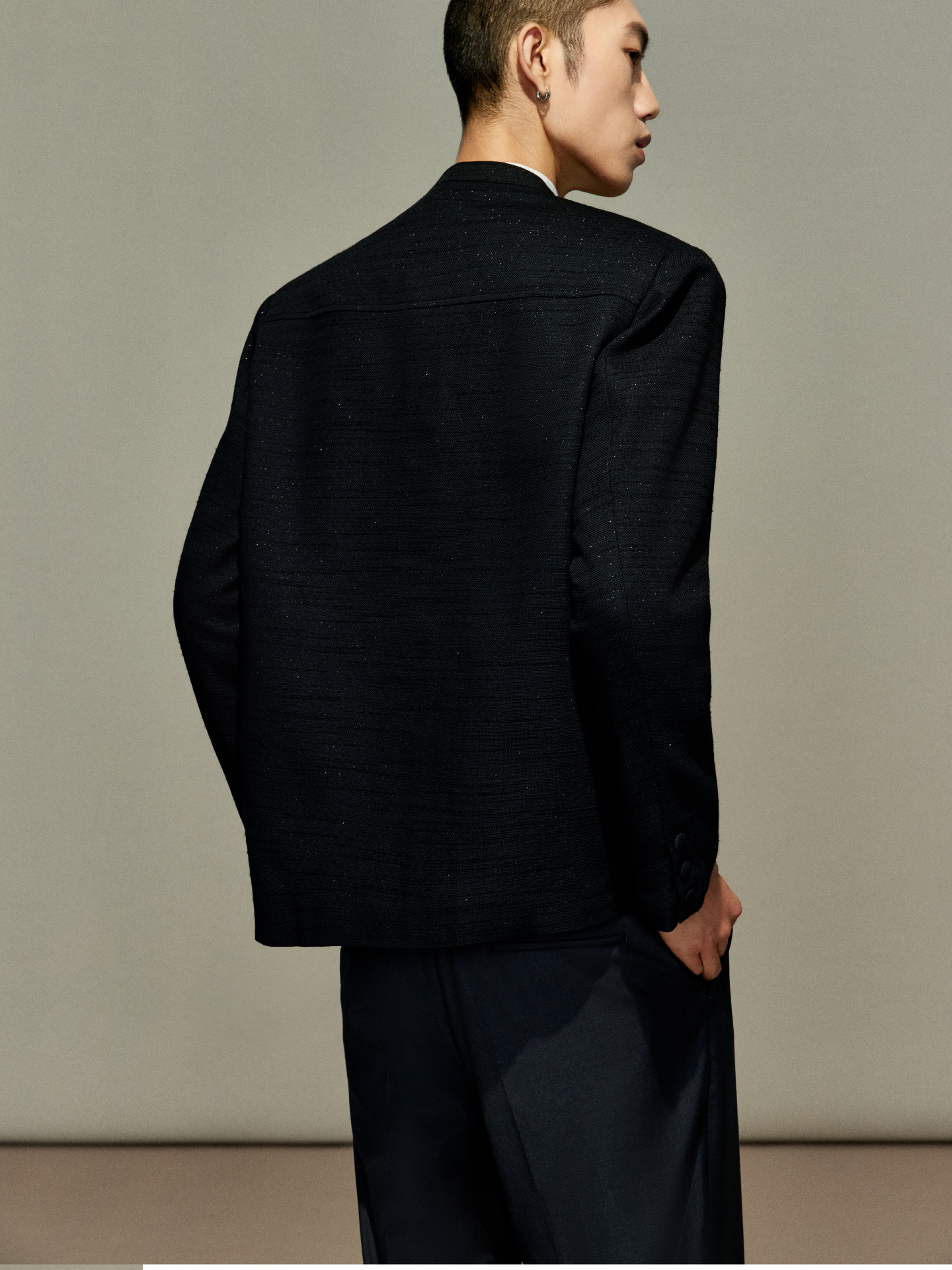 OWNLIFE cotton padded jacket with mulberry silk cotton liner - SILAS.