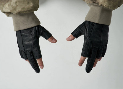 FRKM SCD 24F W Real Sheepskin Middle Finger Commuter Cycling Antique Abrasion Gloves- RENT