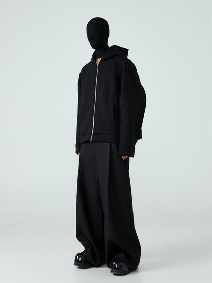 FRKM SCD 24 F W Hooded Sweatshirt Padded Thermal Cardigan - SIORBAN.
