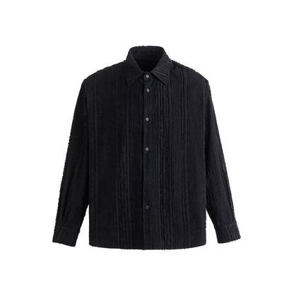 FRKM SCD Raw Edges Stitched Loose Long Sleeve Top - INA.